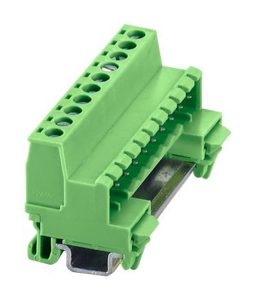 MSTBHK 2,5/10-G TERMINAL BLOCK, PLUGGABLE, 10POS, 12AWG PHOENIX CONTACT