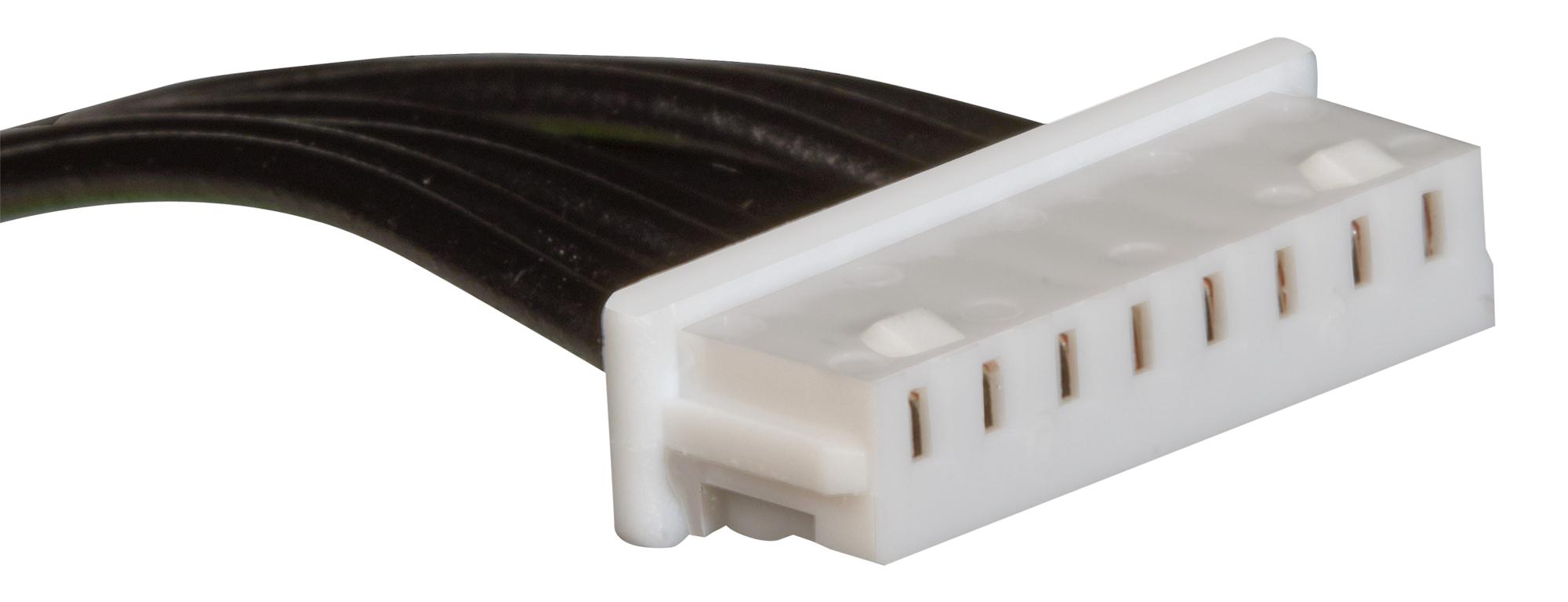 15134-0801 CABLE ASSY, 8POS, RCPT-RCPT, 100MM MOLEX