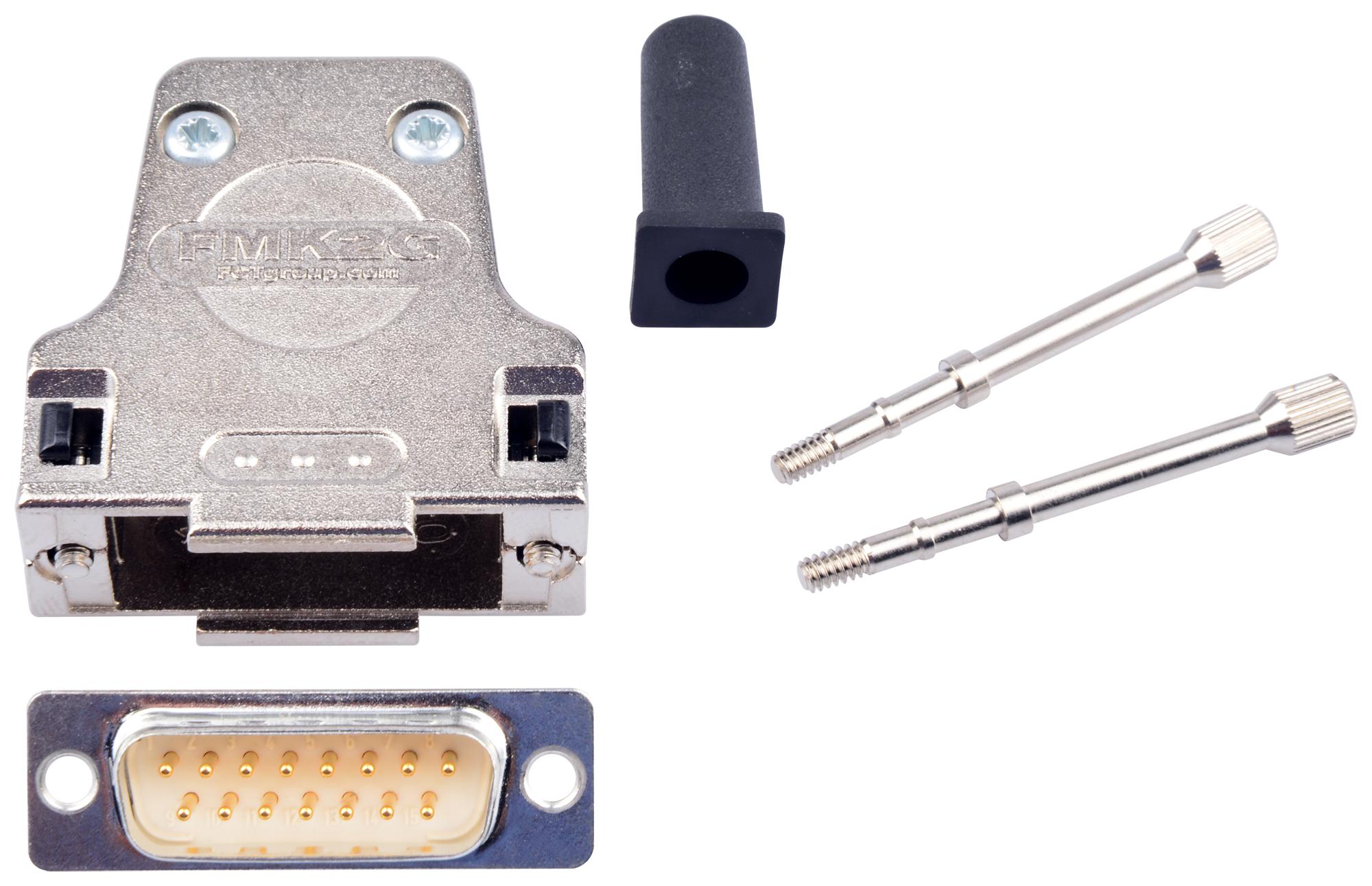 173114-0098 D SUB CONN, PLUG, 15POS, SOLDER MOLEX / FCT