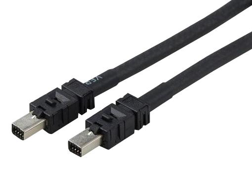 2-2205132-5 PATCH CABLE, RJ45 PLUG, CAT5E, 5M, BLACK TE CONNECTIVITY