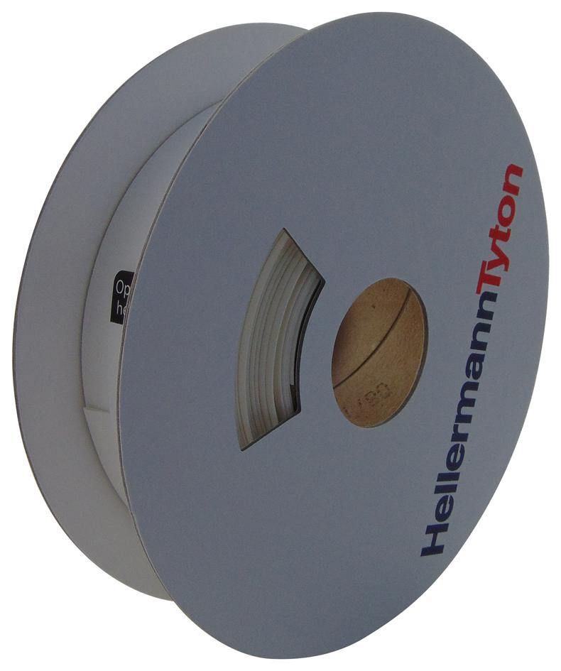 553-41851 HEAT-SHRINK TUBING, 3:1, 18MM, WHITE HELLERMANNTYTON
