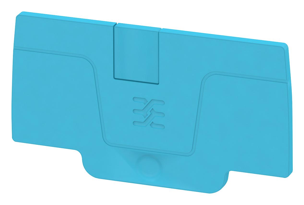 2051690000 END PLATE, FEED THRU TERMINAL BLOCK, BLU WEIDMULLER