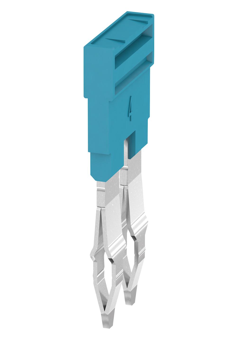 1528040000 CROSS CONN, 2POS, FEED IN MODULE, BLUE WEIDMULLER