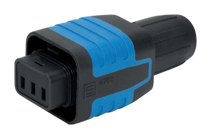 4312.0003 IEC OUTLET C13, 10/15A, 250V, CABLE SCHURTER