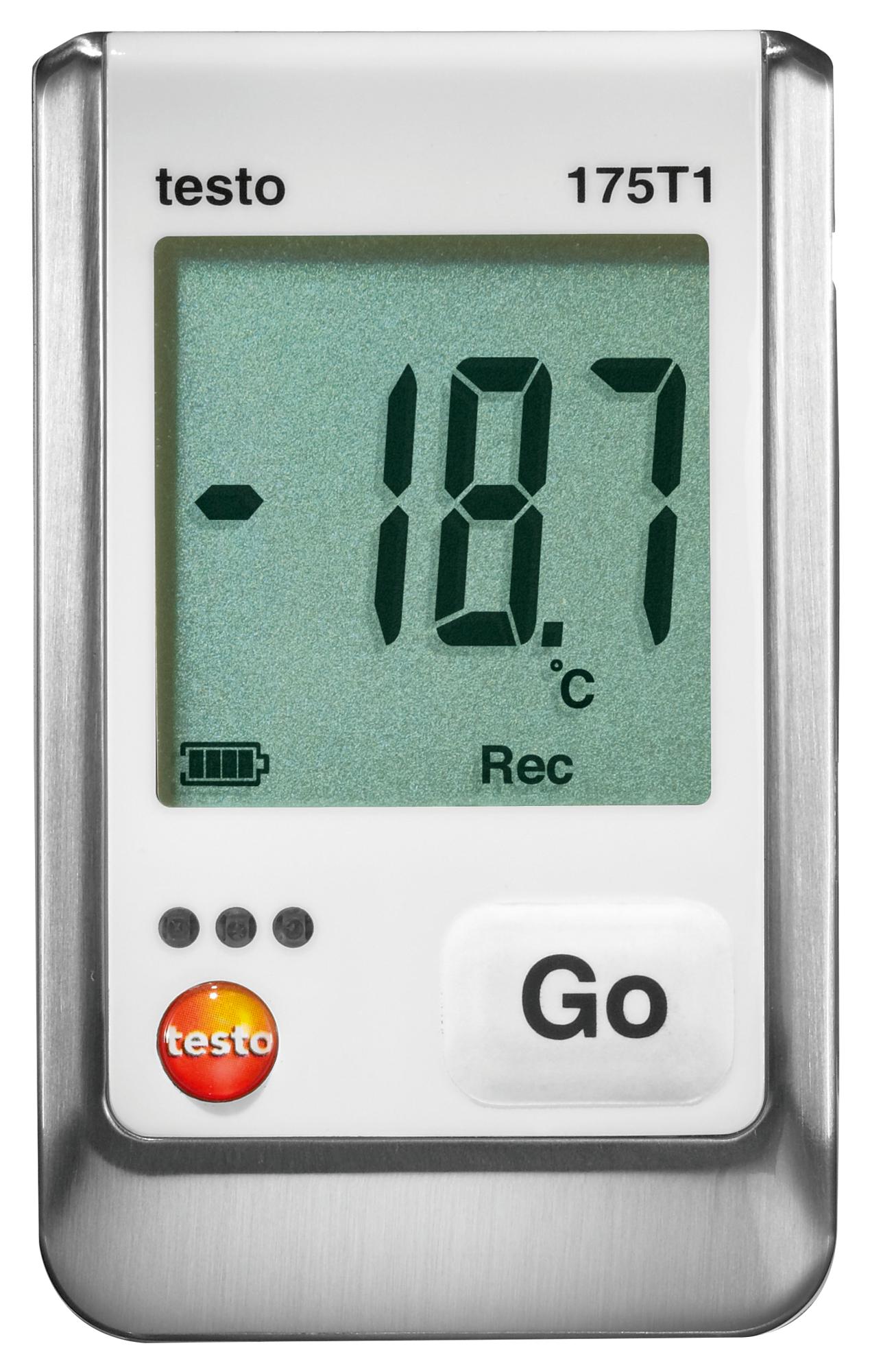 TESTO 175-T1 DATA LOGGER, TEMP, -35 TO 55 DEG TESTO