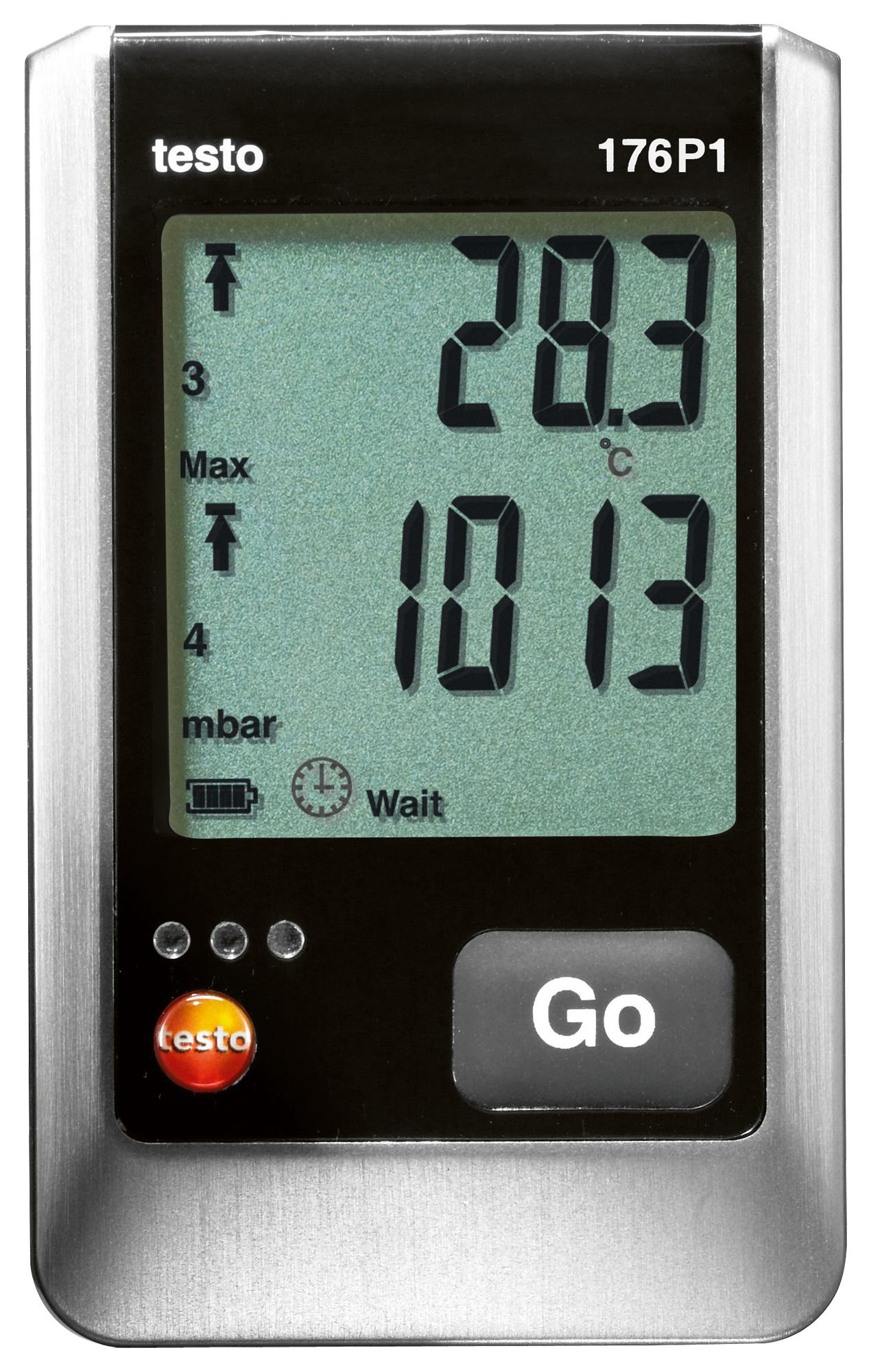 TESTO 176-P1 DATA LOGGER, PRESSURE/TEMP/HUMIDITY TESTO