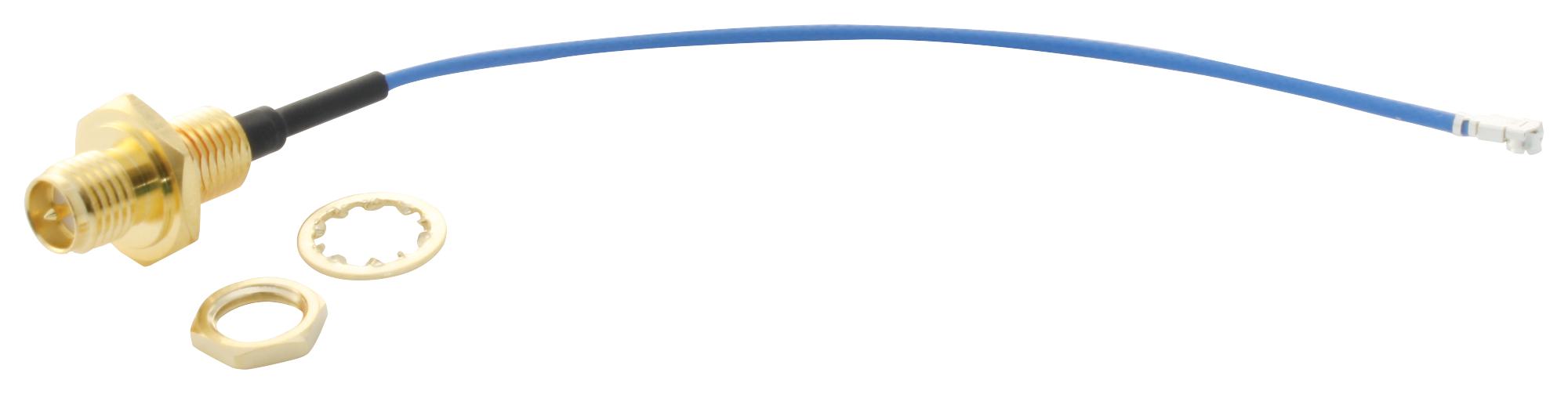 MC001502 RF CABLE ASSY, SMA JACK-U.FL PLUG, 150MM MULTICOMP PRO