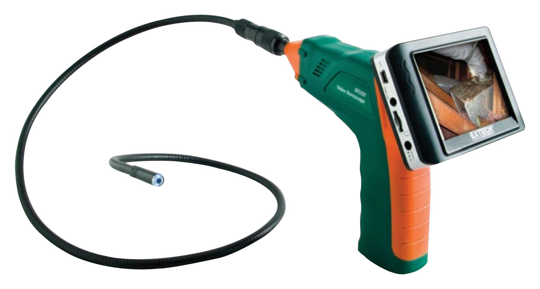 BR250 VIDEO BORESCOPE, 9MM, 320 X 240 PIXEL EXTECH INSTRUMENTS