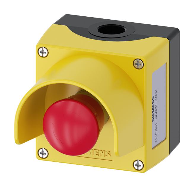 3SU1851-0NA00-2AC2 EMERGENCY STOP SW, SPST-NC, 500V, SCREW SIEMENS