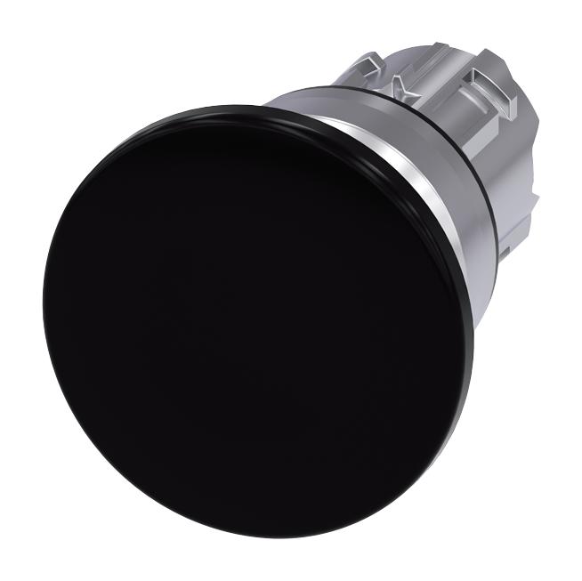 3SU1050-1BD10-0AA0 SWITCH ACTUATOR, PUSH BUTTON SW, BLACK SIEMENS