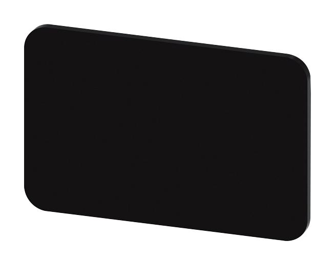3SU1900-0AD16-0AA0 LABELING PLATE, 17.5MM X 27MM, BLACK SIEMENS