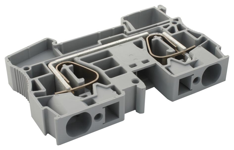 ST 16 TERMINAL BLOCK, DIN RAIL, 2POS, 4AWG PHOENIX CONTACT