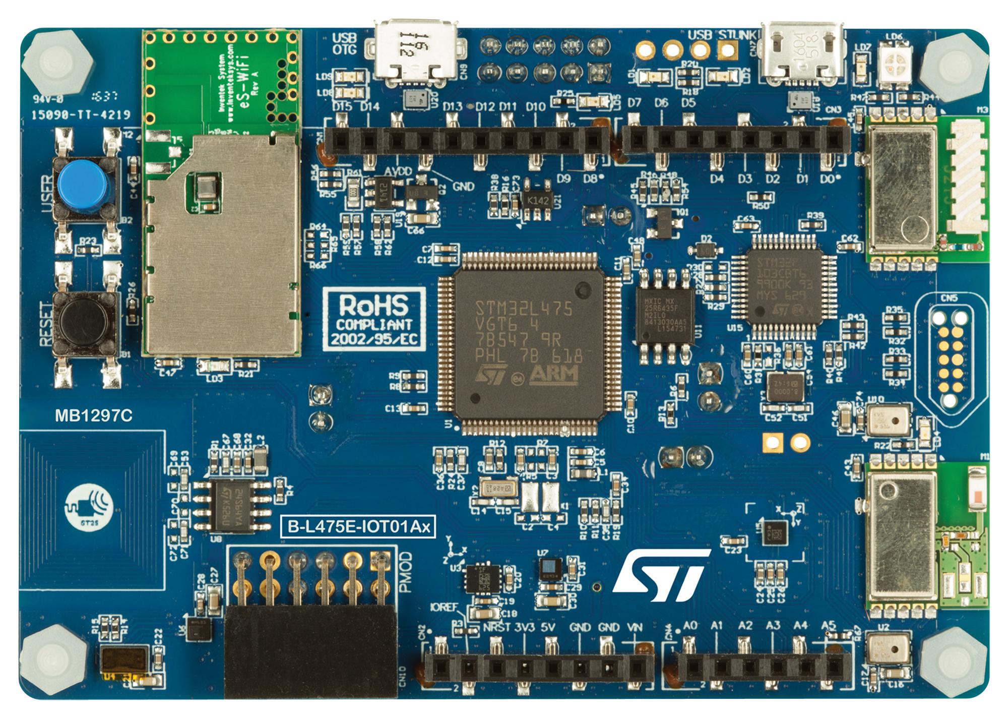 B-L475E-IOT01A1 DISCOVERY KIT, IOT NODE, 915MHZ STMICROELECTRONICS