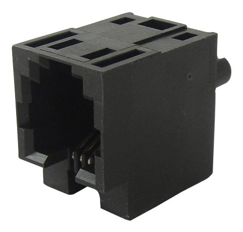 RJE1J-144-0410 CONNECTOR, UNSHLD, RJ11, JACK, 4P4C AMPHENOL ICC