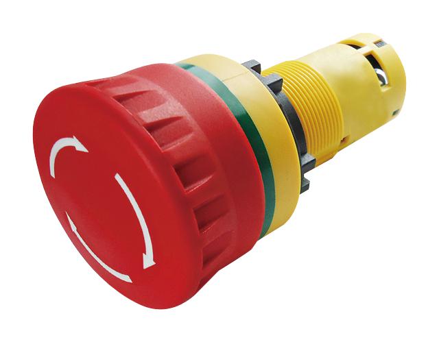 MCC2E-BVE10R EMERGENCY STOP SW, SPST-NO, 30V, SCREW MULTICOMP PRO