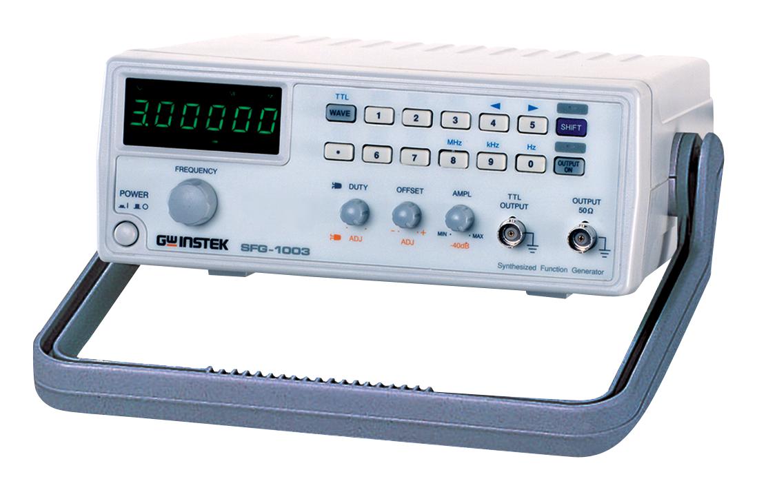 SFG-1003 FUNCTION GENERATOR, 1CH, DDS, 3MHZ GW INSTEK