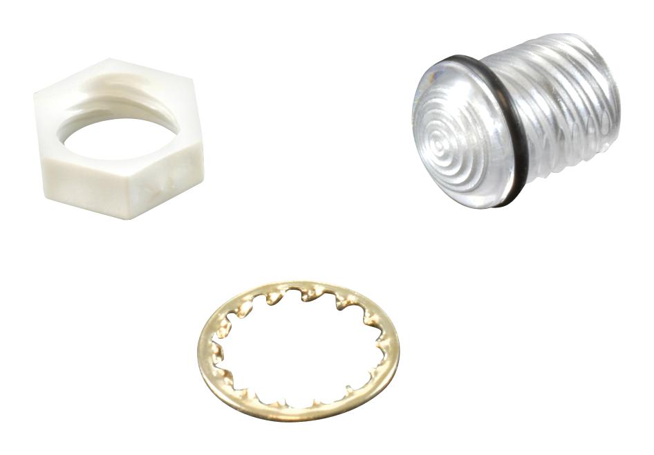 CMS442CTP LENS, 5MM LED, PC, TRANSPARENT VCC (VISUAL COMMUNICATIONS COMPANY)