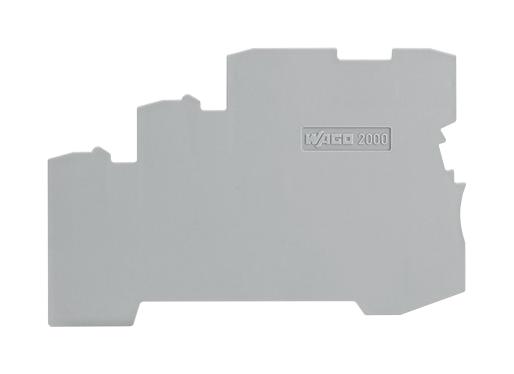 2000-5391 END & INTERMEDIATE PLATE, TERMINAL BLK WAGO