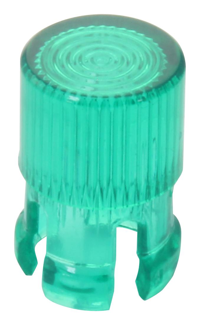 CLF280GTP LENS, 5MM LED, PC, GREEN VCC (VISUAL COMMUNICATIONS COMPANY)