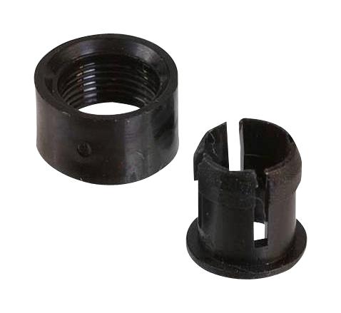 4303MC MOUNTING CLIP, POLYPROPYLENE, 3MM LED VCC (VISUAL COMMUNICATIONS COMPANY)