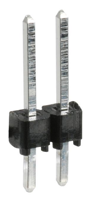 SPC20481 CONNECTOR, HEADER, 2POS, 1ROW, 2.54MM MULTICOMP