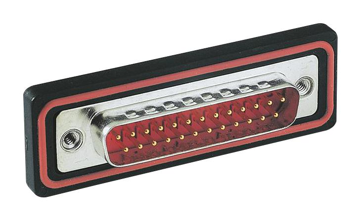 09675097675 D-SUB CONN, PLUG, 9POS, TH HARTING