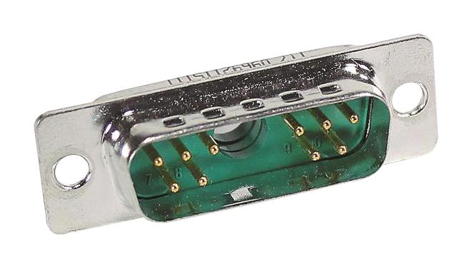 09692117111 COMBO D-SUB PLUG HOUSING, DA-11W1, STEEL HARTING