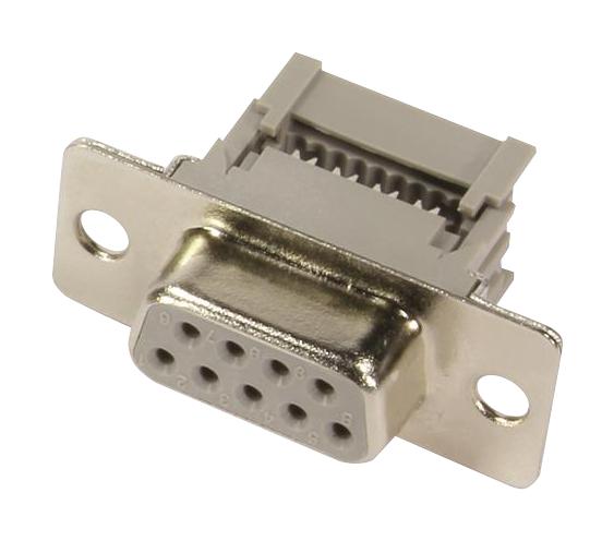 09661186500 D-SUB CONN, RCPT, 9POS, IDC HARTING