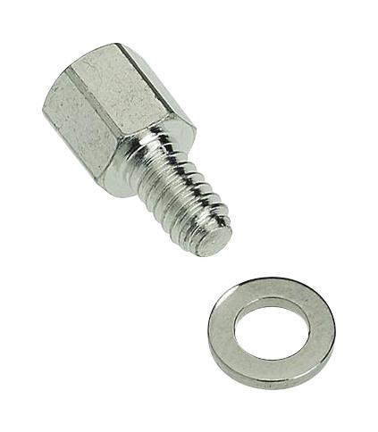 09670029007 D-SUB JACK SCREW, 5MM, 4-40 UNC-2A HARTING