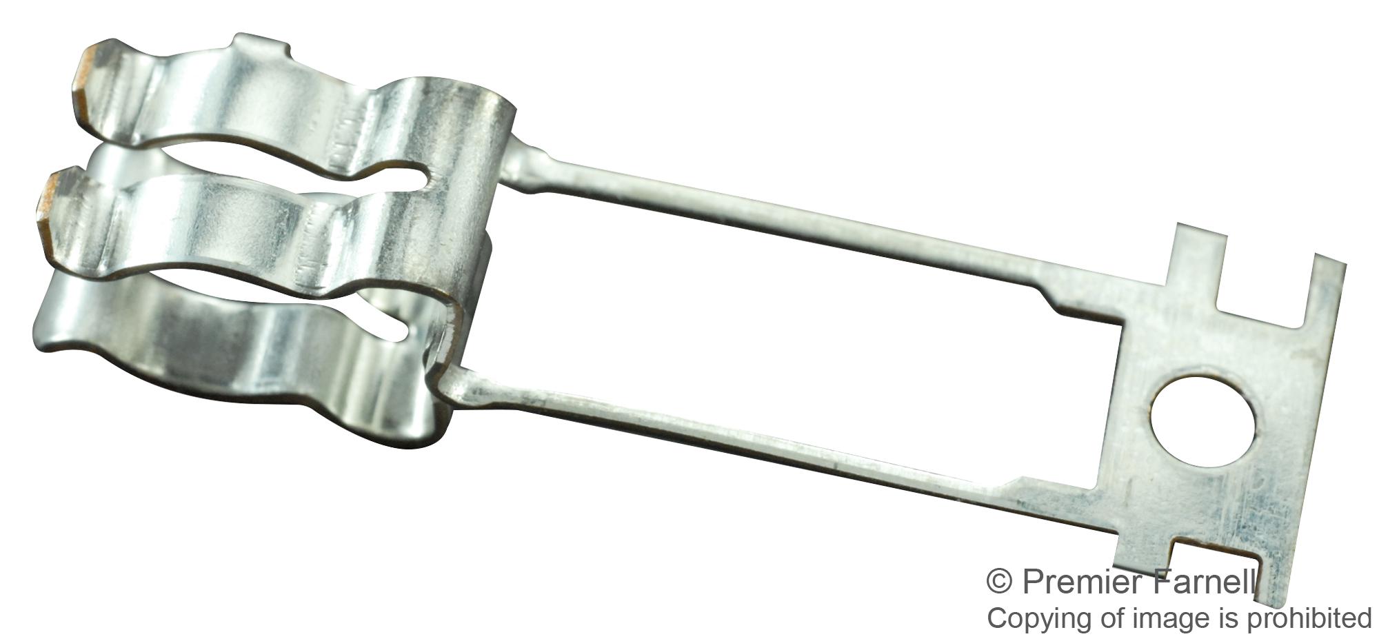 01110005MR CARTRIDGE FUSE CLIP, 5X20MM, 10A, 250V LITTELFUSE