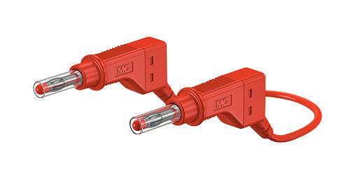 66.9408-100-22 SIL TEST LEAD, RED, 1M, 600V, 32A STAUBLI