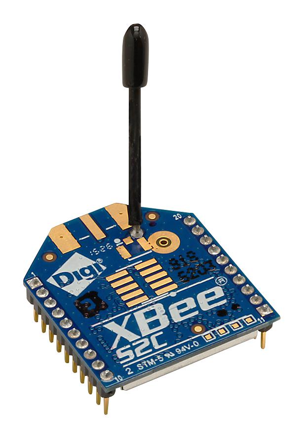 XB24CZ7WIT-004 RF TRANSCEIVER MODULE, 2.4GHZ, -102DBM DIGI INTERNATIONAL