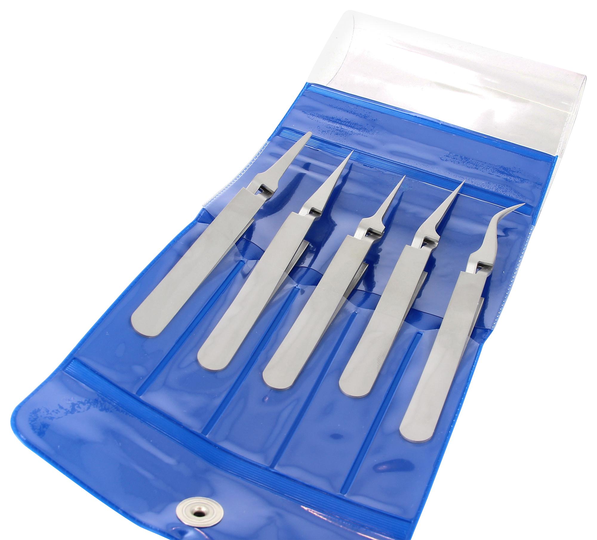 K5PINX TWEEZER KIT, REVERSE ACTION TWEEZERS IDEAL-TEK
