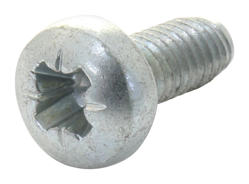 M2.58PRSTTTZ100- PAN HEAD POZIDRIV SCREW, STEEL, M2,PK100 TR FASTENINGS