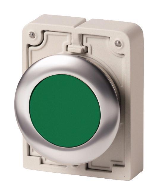 M30C-FD-G SWITCH ACTUATOR, 30MM PUSHBUTTON, GREEN EATON MOELLER