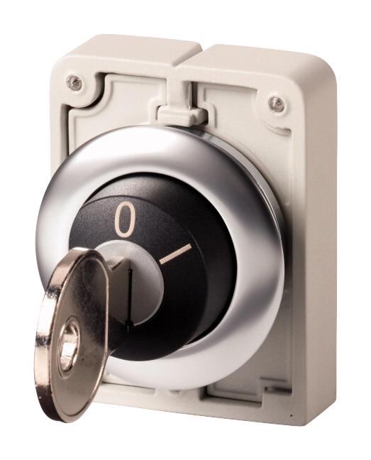M30C-FWRS-A1 SWITCH ACTUATOR, 30MM KEY OPERATED, IP66 EATON MOELLER