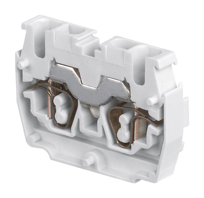 1SNA290241R1000 TERMINAL BLOCK, DIN RAIL, 2POS, 12AWG ENTRELEC - TE CONNECTIVITY