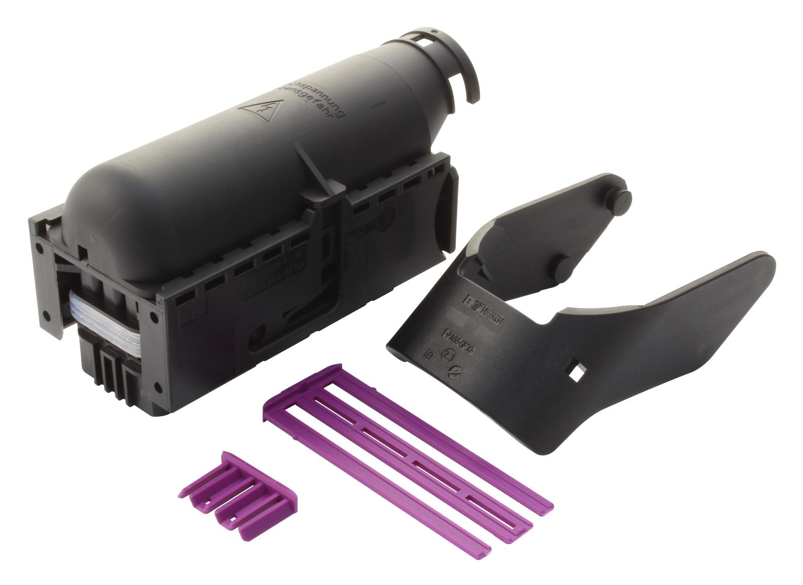 3-1534904-4 RECEPTACLE HOUSING, 94POS, GF PBT, BLACK AMP - TE CONNECTIVITY