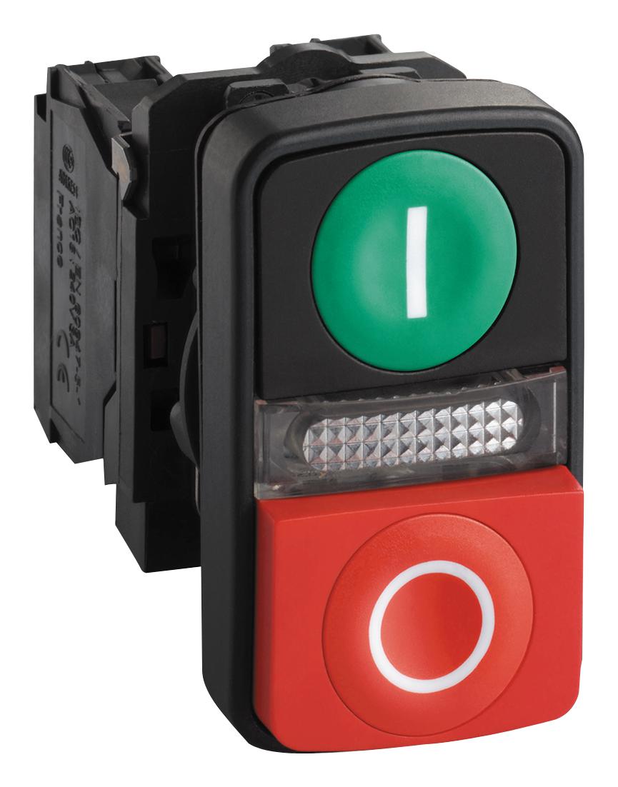 XB5AW73731B5 PB SWITCH, ILLUM, NO/NC, 6A, 120V, WHITE SCHNEIDER ELECTRIC