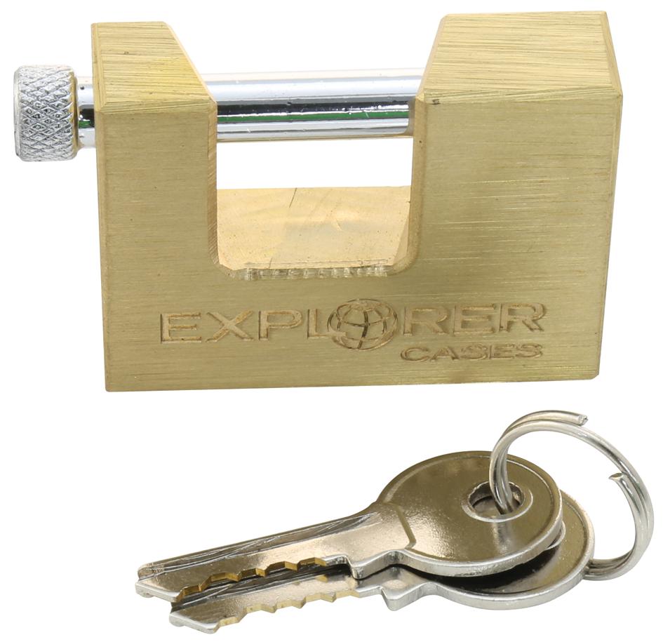 EXPL.PADLOCK PADLOCK FOR EXPLORER CASES WITH TWO KEYS GT LINE