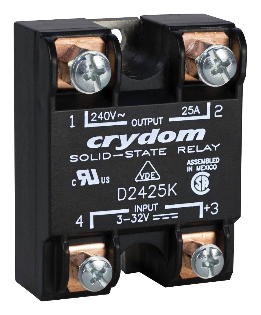 D1D12K SOLID STATE RELAY, 12A, 3.5-32VDC, PANEL SENSATA/CRYDOM