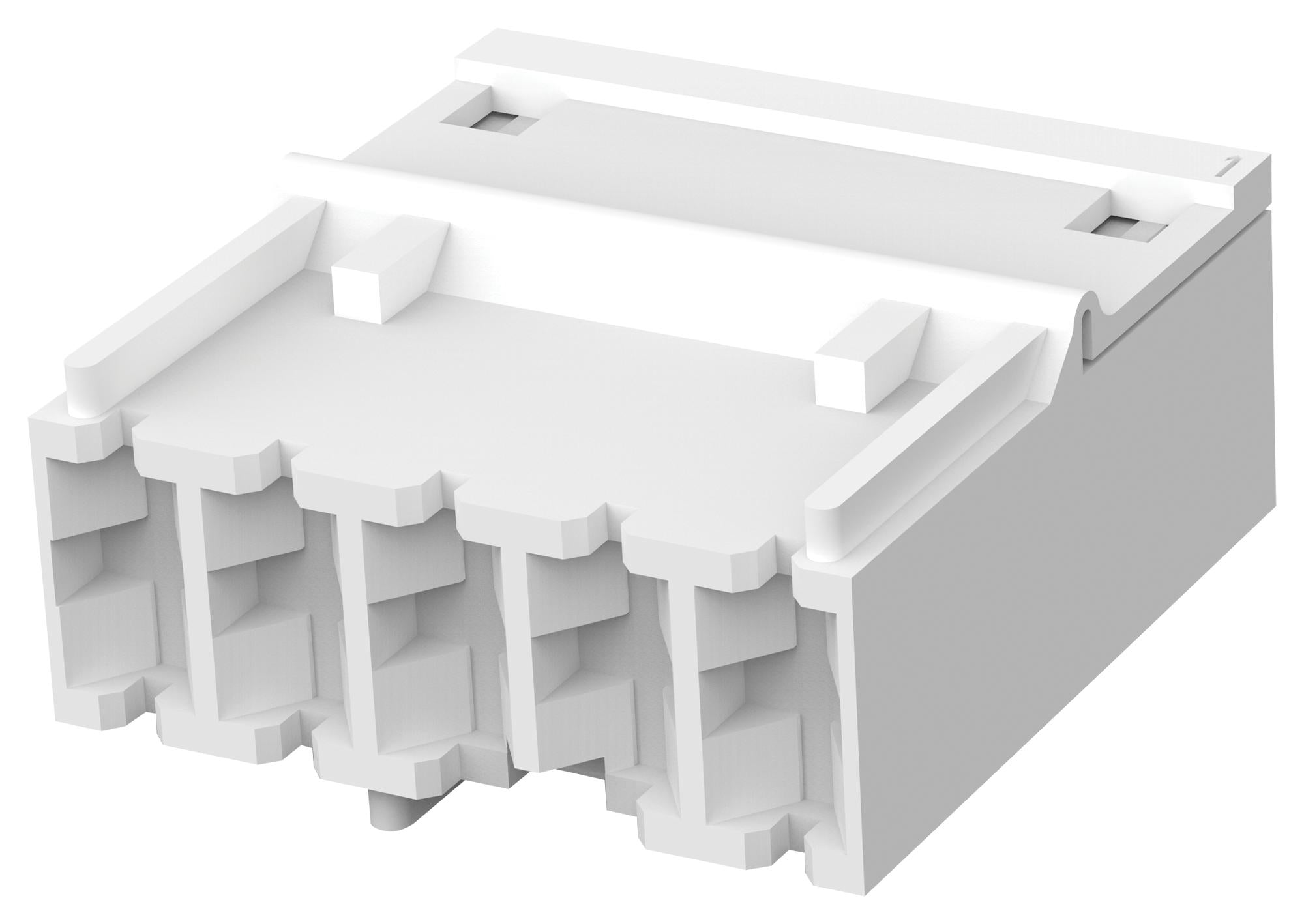 928343-5 RCPT HOUSING, 5POS, NYLON 6.6, NATURAL AMP - TE CONNECTIVITY