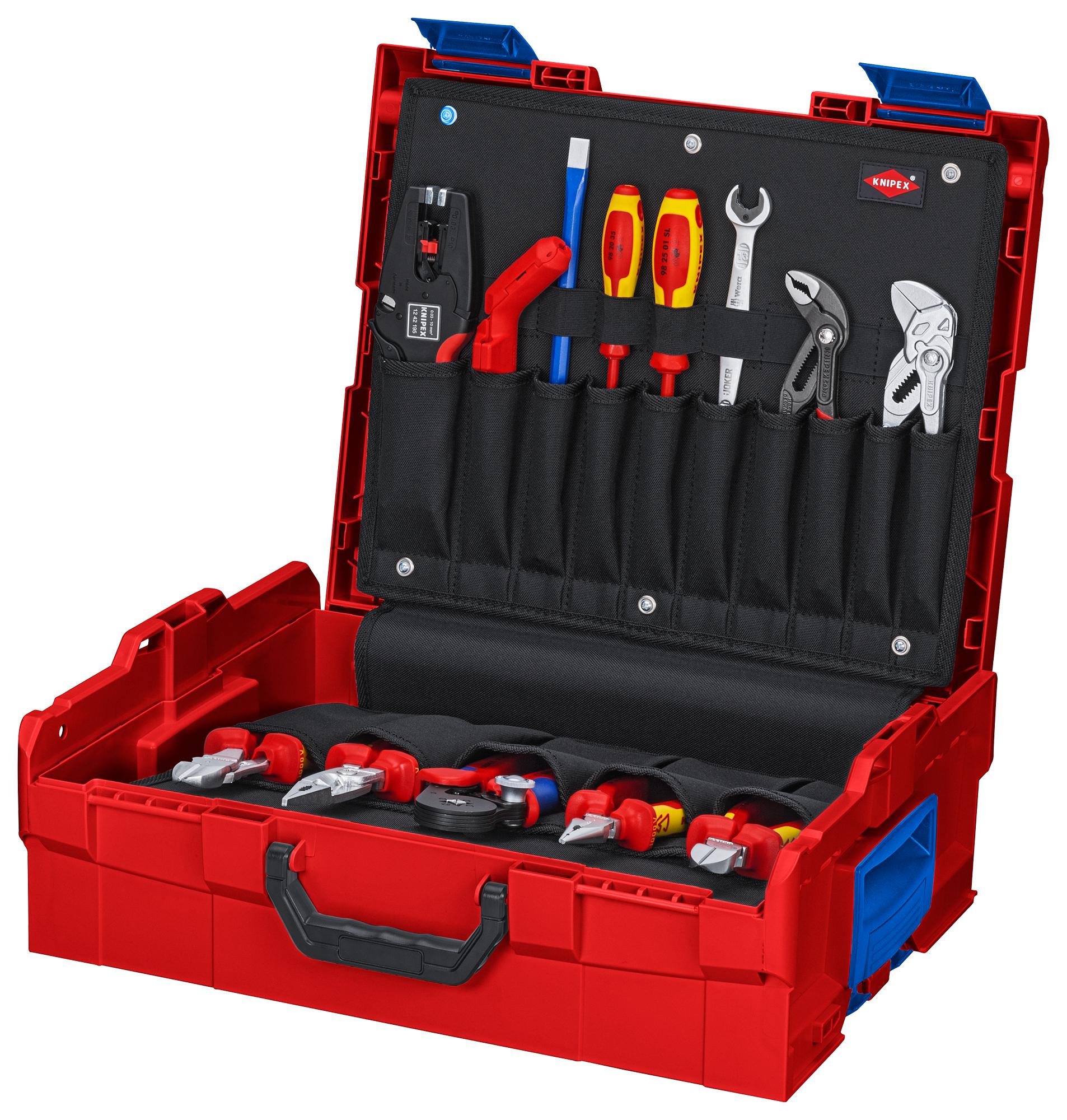 00 21 19 LB E ELECTRICAL TOOL KIT, 65 PC KNIPEX