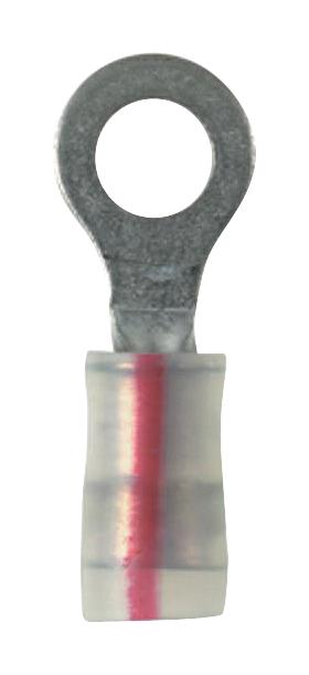 PK18-6R-C TERMINAL, RING TONGUE, #6, 16AWG, RED PANDUIT