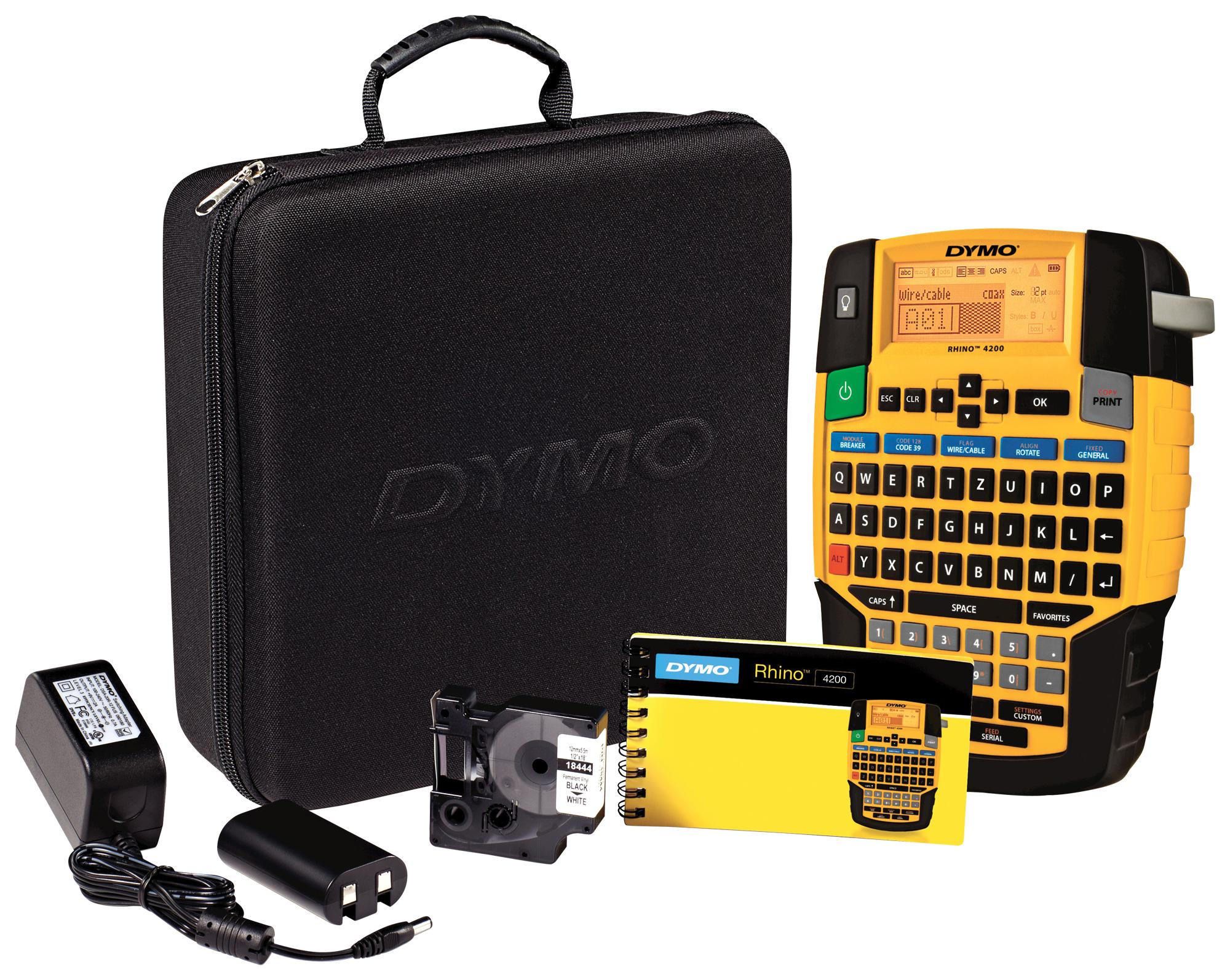 1852998 DYMO® RHINO 4200 KITCASE QWERTZ DE/AT/CH DYMO