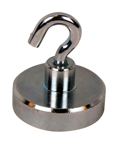 E1033/NEO SHALLOW POT MAGNET, NEODYMIUM, 20 X 6MM ECLIPSE MAGNETICS