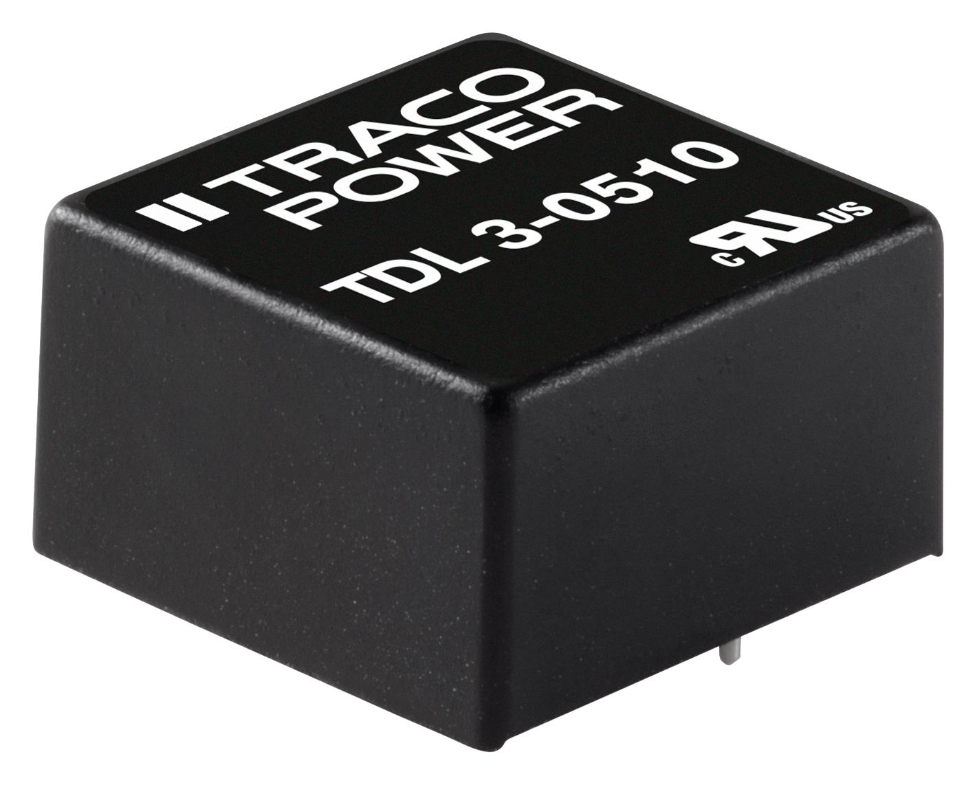TDL 3-4813 DC-DC CONVERTER, 15V, 0.2A TRACO POWER