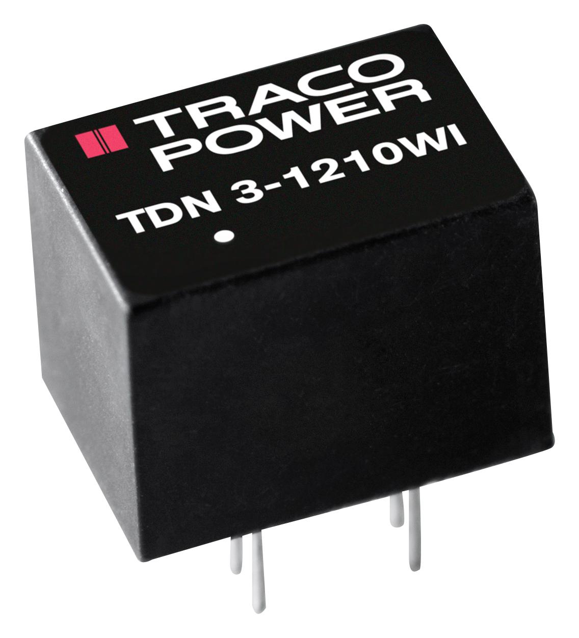 TDN 3-1219WI DC-DC CONVERTER, 9V, 0.333A TRACO POWER