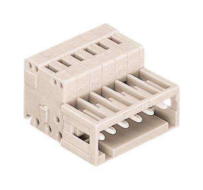 734-305 TERMINAL BLOCK, PLUGGABLE, 5POS, 14AWG WAGO