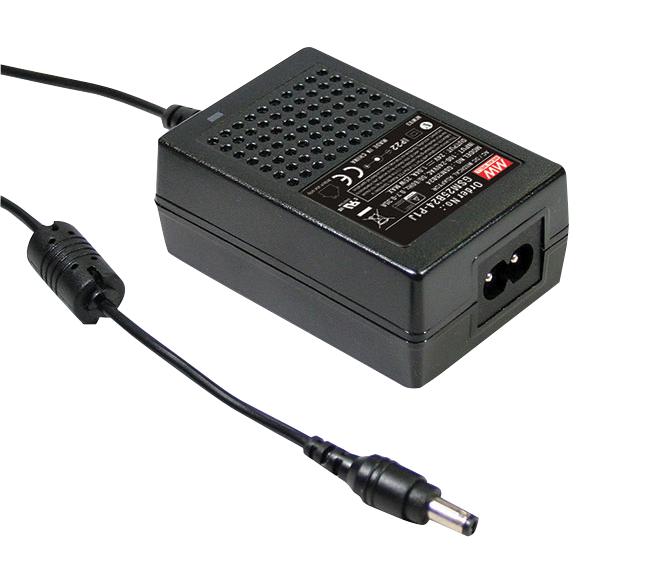 GSM25B05-P1J ADAPTOR, MEDICAL, AC-DC, 5V, 4A MEAN WELL